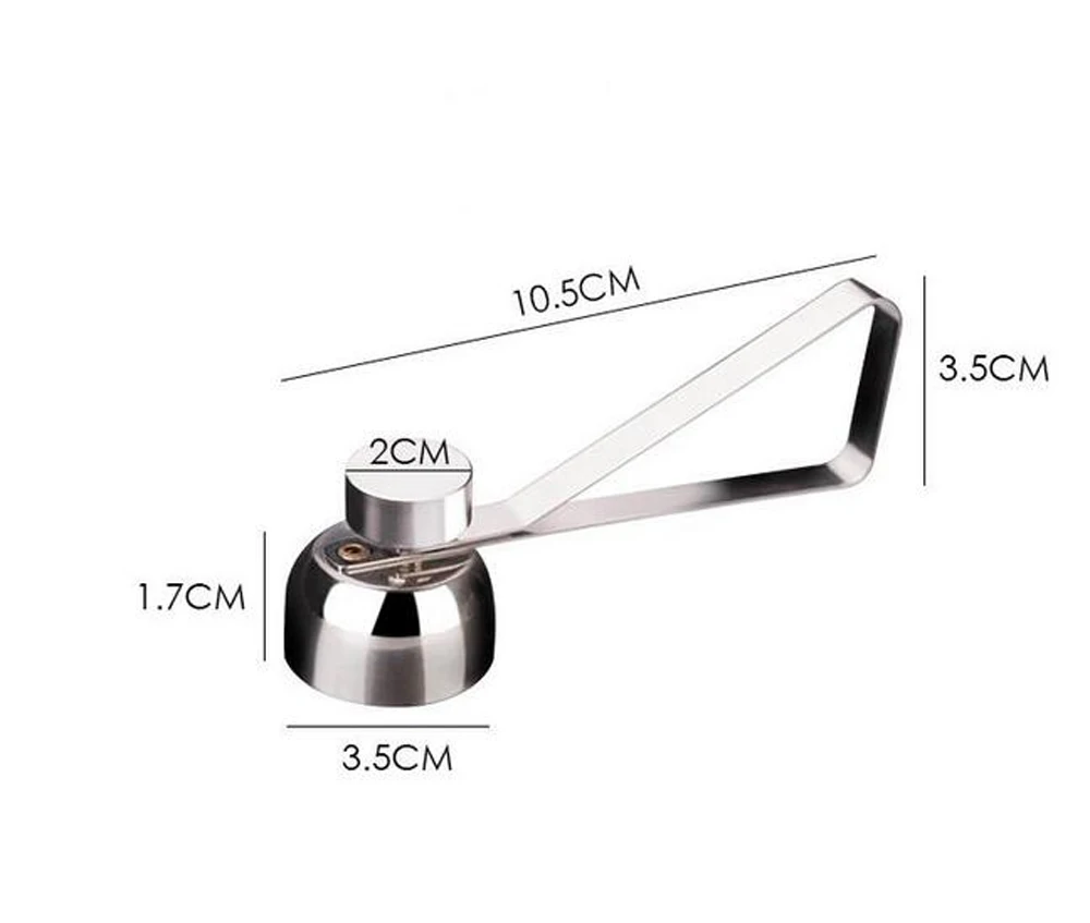 Eggshell Opener Stainless Steel Cutter Boiled Raw Egg Kitchen Gadgets Tools | Дом и сад