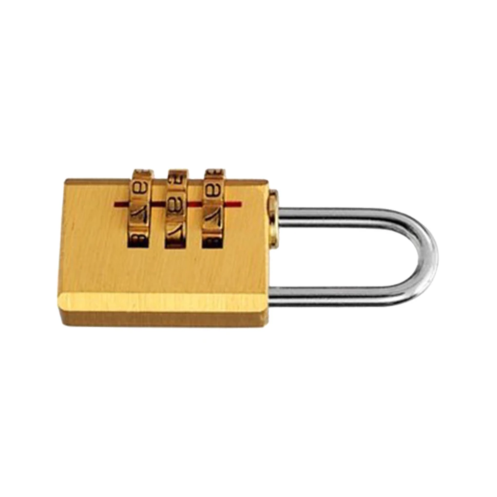 3 значный кодовый замок с паролем медный шкаф защитой от кражи|Замки| |