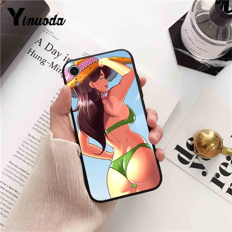 Yinuoda сексуальный летний красивый чехол для телефона iPhone 6S 6plus 7plus 8 8Plus X Xs MAX 5 5S XR 11 pro