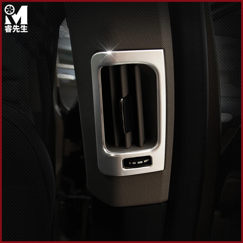 Автомобильный Стайлинг вентилятор заднего кондиционера панель декоративное