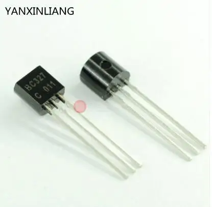 50PCS BC337 BC327 BC337-40 BC327-40 each 25pcs PNP NPN Transistor TO-92 Triode | Электронные компоненты и
