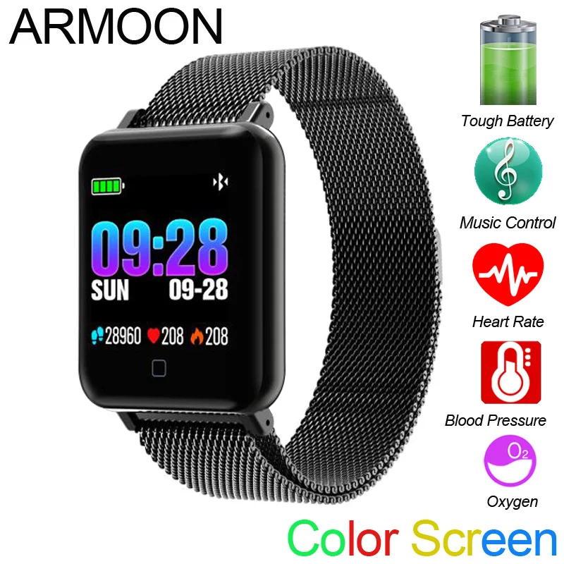 Smart Bracelet M19 Heart Rate Men Women Watch Blood Pressure Sleep Monitor Fitness Tracker Waterproof Activity Sports Color Band
Smart Bracelet M19 Heart Rate Men Women Watch Blood Pressure Sleep Monitor Fitness Tracker Waterproof Activity Sports Color Band