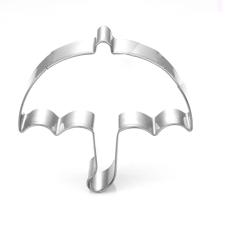 Umbrella Cake Biscuit Cookie Cutter Mould Press Mold Stainless Steel Decorating Tools Cooking | Дом и сад