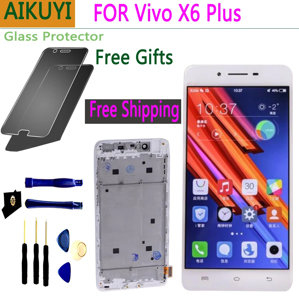 ЖК дисплей 5 7 дюйма для Vivo X6 PULS сенсорный экран с полным сенсорным экраном screen X6PULS