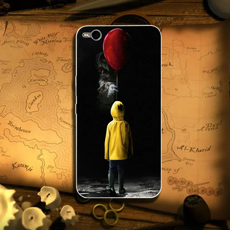 Soft Phone Cases for HTC U11 Desire 530 630 626 628 816 820 One A9 E9 M7 M8 M9 M10 Plus It Stephen Kings Pagliaccio Horror | Мобильные