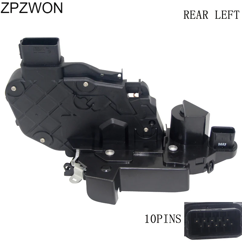 Новый 4 шт. привод дверного замка для LAND RANGE ROVER SPORT EVOQUE DISCOVERY 2010 LR013890 LR014101 LR014100 LR013892
