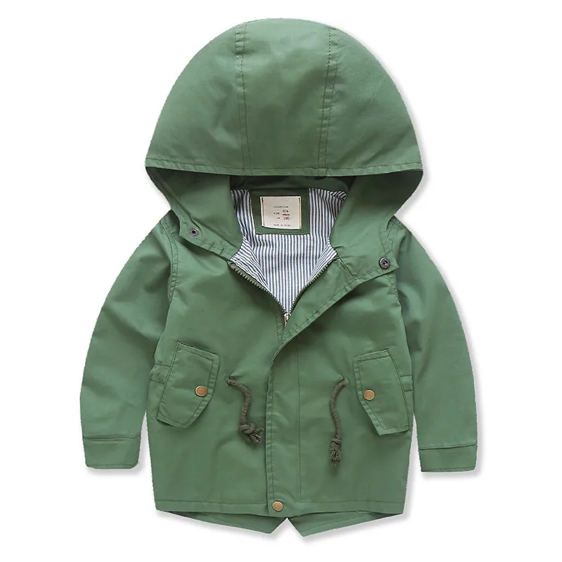 3-11T Teens Boys Coat Jacket Child Kids Letter Hooded Toddler Gentleman Fashion Windbreaker Outerwear Autumn Spring Clothes | Детская