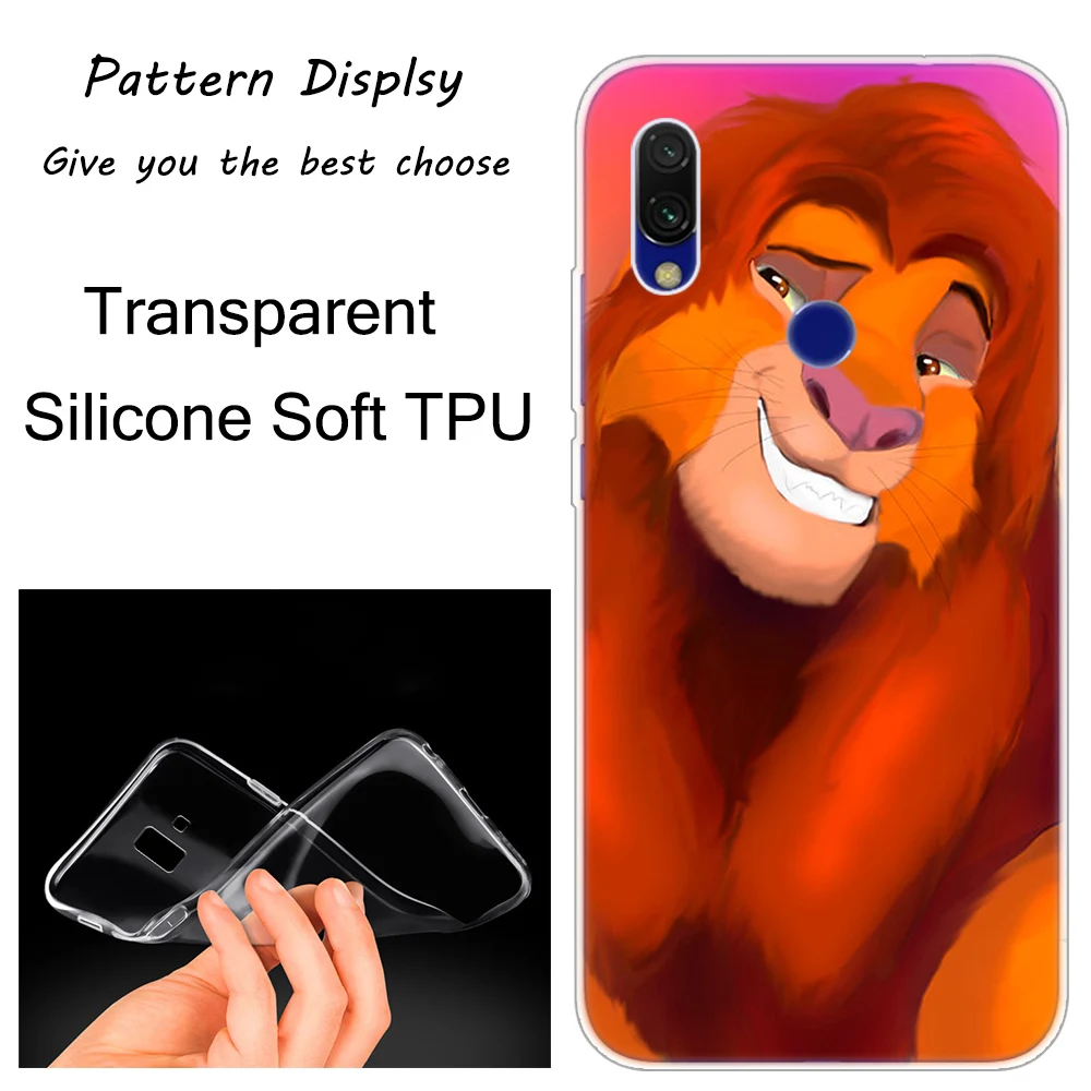 012 Мягкий силиконовый чехол Hakuna matata The Lion King для Xiaomi Redmi K20 7 7A 5 5Plus 6 6A S2 Note 8 7 6 5 Pro - Цвет: 012