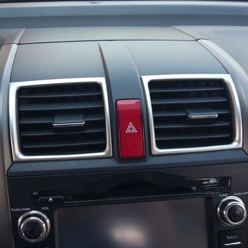 Автомобильный Центральный тире Кондиционер AC Vent управления рамка Крышка отделка