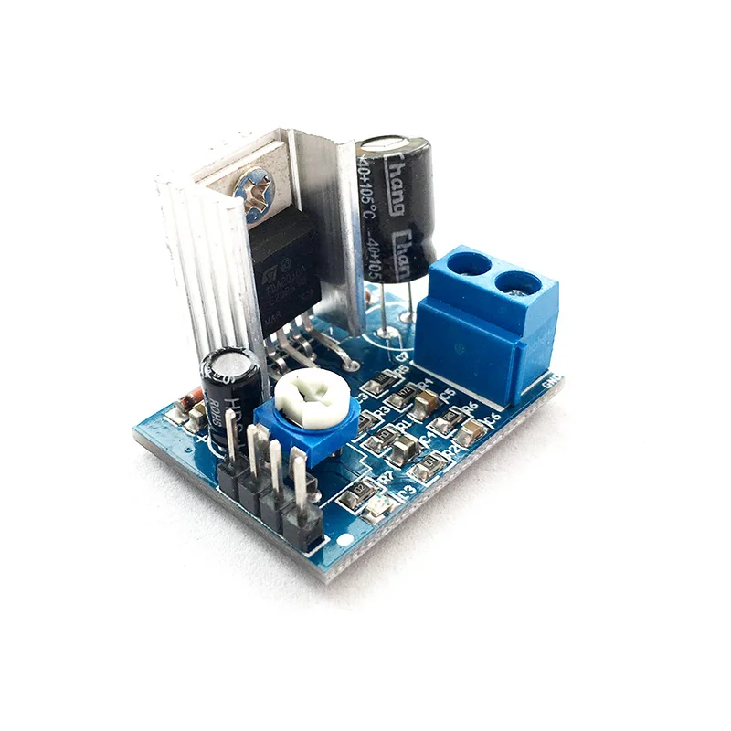 Плата аудио усилителя TDA2030A модуль одиночного моно 18 Вт 6 12 В для платы Arduino TDA2030|audio