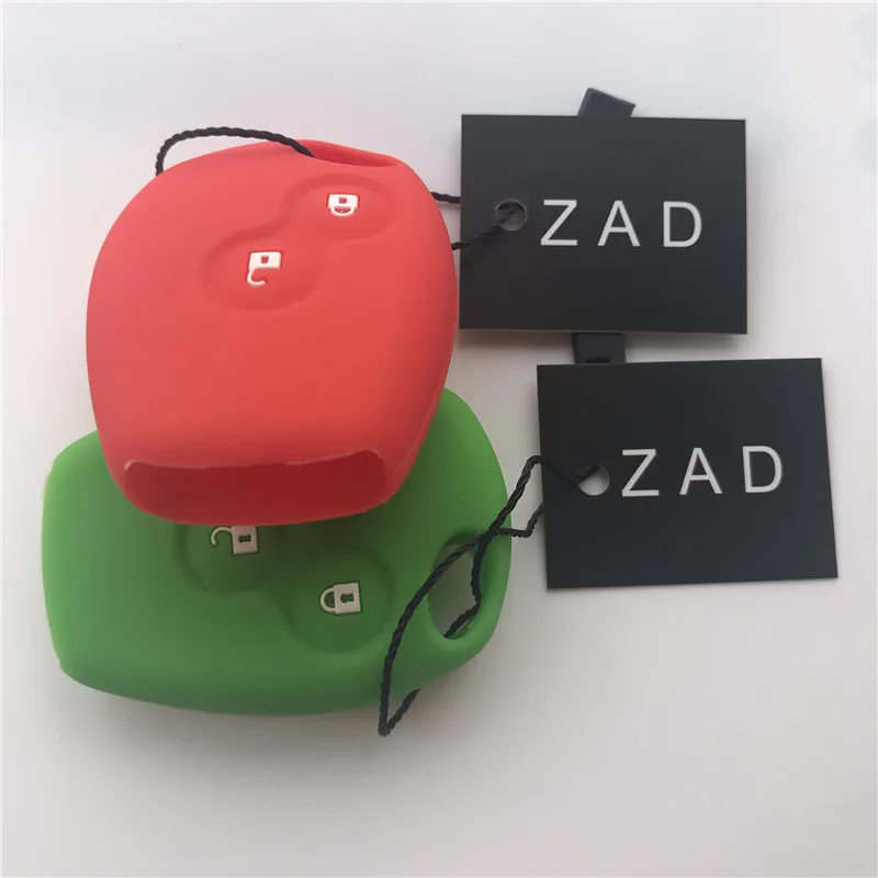 ZAD силиконовый чехол для автомобильного ключа Benz Smart renault Kangoo DACIA Scenic Megane Sandero Captur