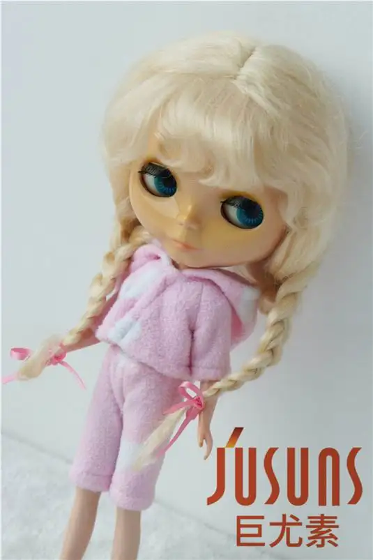 JD2031 Длинные Ангольские мохер милые Анна косы BJD кукольные парики Размер 10-11 дюймов кукольные аксессуары