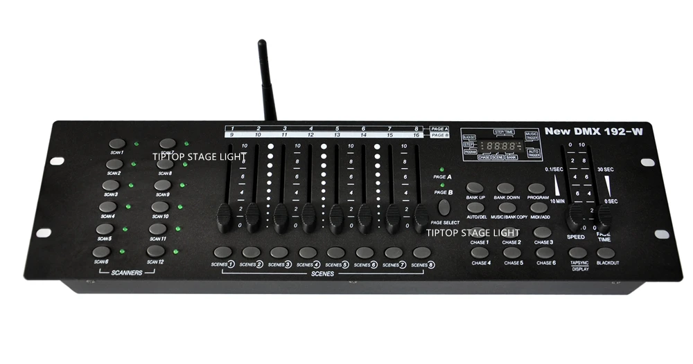 Gigertop сценическое освещение TP D1344 DMX беспроводной 192 контроллер сценического Света