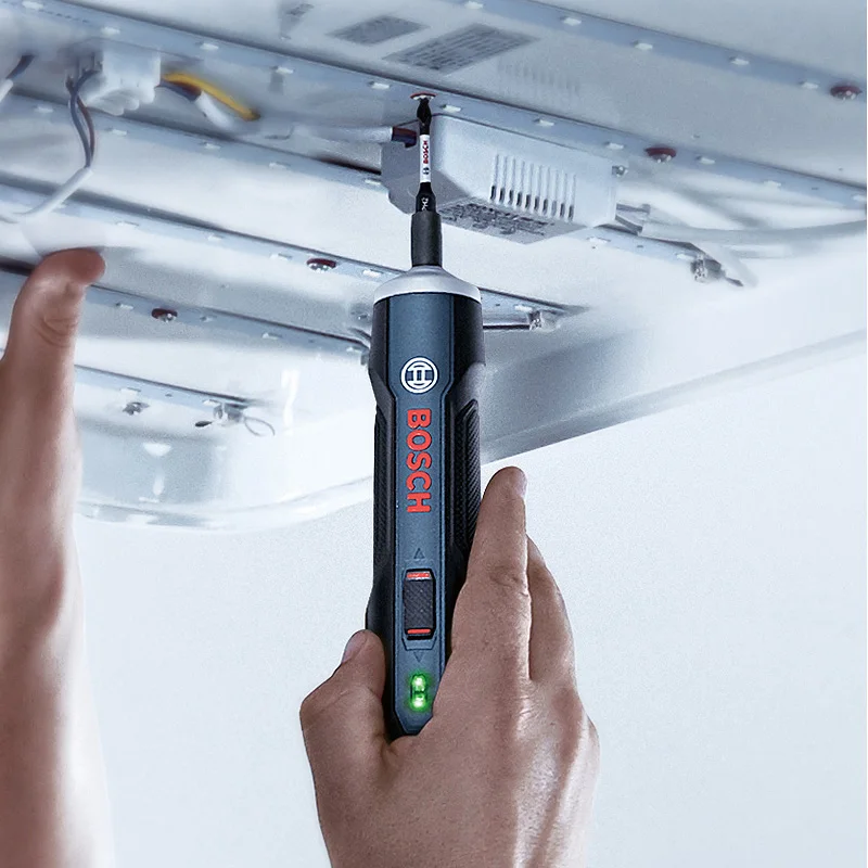 Электрическая мини-отвертка BOSCH GO 3,6 В, литий-ионная аккумуляторная батарея, Аккумуляторная дрель с набором сверл