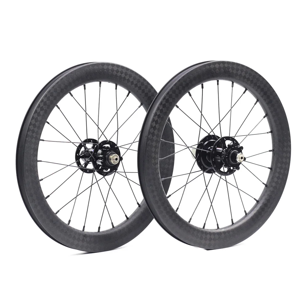 SILVEROCK 1" 1 3/8" 349 карбоновая оправа для складного велосипеда, велосипедные диски 24H 38 мм, дисковые тормозные довые диски, матовые