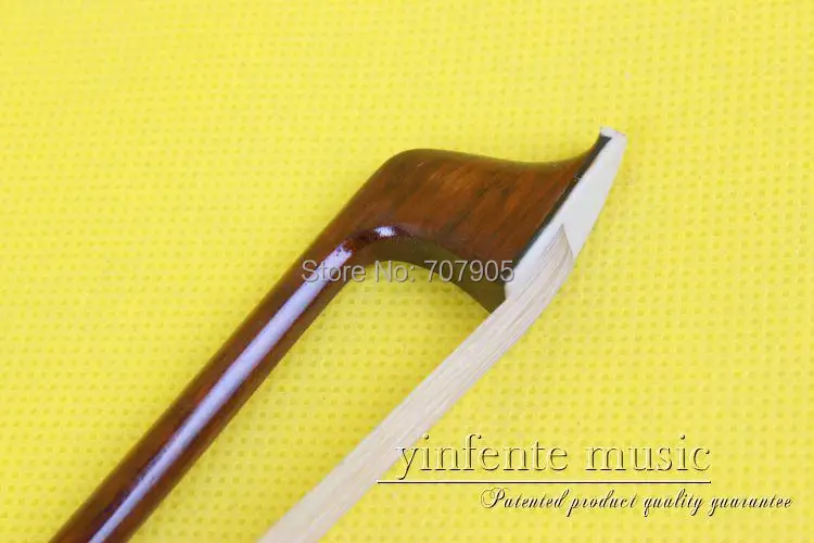 4/4 Скрипка Лук барокко змея дерево быстрое действие прямой Топ конский волос