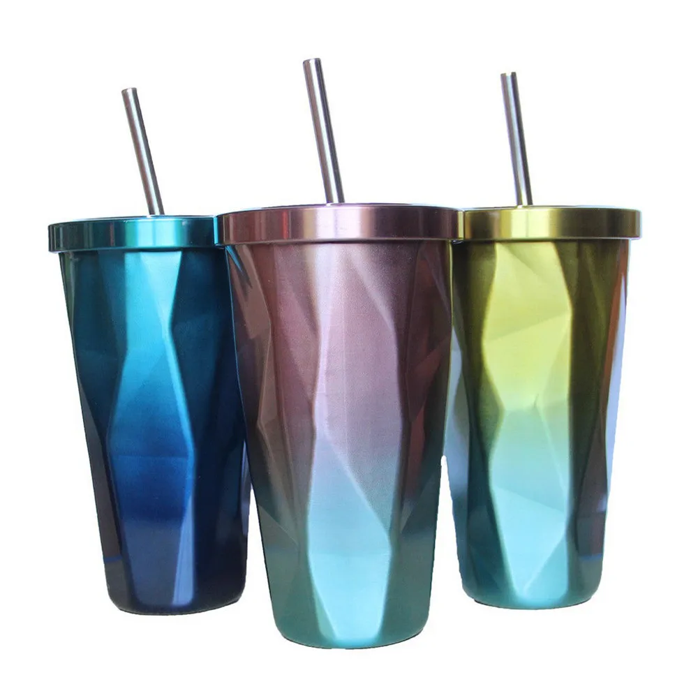 100% Бренд новый высокое качество Термокружка для путешествий кофе 500 мл с двойными