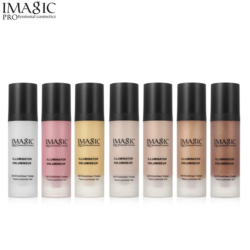 IMAGIC Make Up Face Золотой хайлайтер 3D макияж жидкое свечение осветитель контур лица