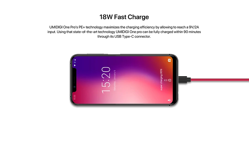 UMIDIGI ONE глобальная версия 5," Полный Мобильный телефон Android 8,1 P23 Восьмиядерный 4 ГБ 32 ГБ смартфон 12 Мп+ 5 Мп двойной 4G мобильный телефон