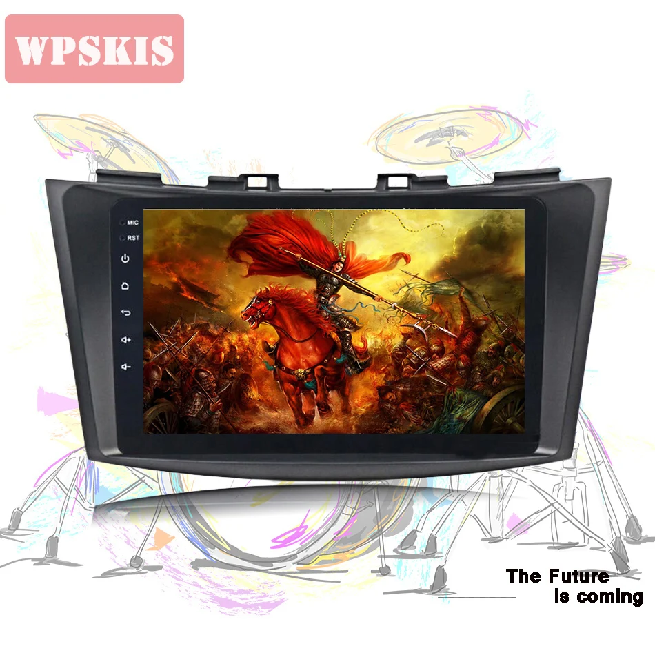 1280*720 Android 10 0 Восьмиядерный 6G + 128G автомобильный DVD плеер для Suzuki Swift 2011 2015 радио GPS