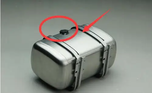 Инженерный металлический топливный бак крышка только 1/14 весы RC Тамия LEISU