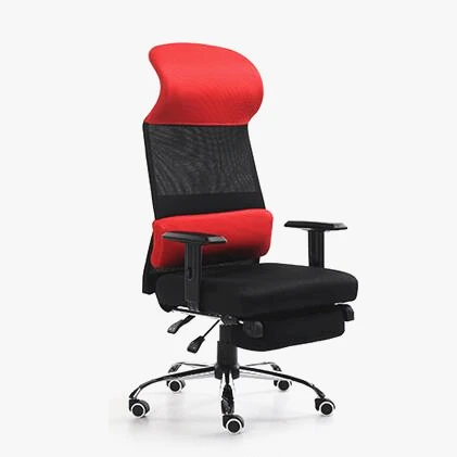 High Quality Fashion Computer Chair Ergonomic Soft Home Office Breathable Mesh Lifting Leisure Boss with Footrest | Мебель