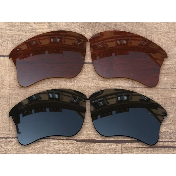 Black and Brown Vonxyz 20+ выбор цветов поляризованные Сменные линзы для-оправа из бронежилета XLJ - Цвет линз: Black and Brown
