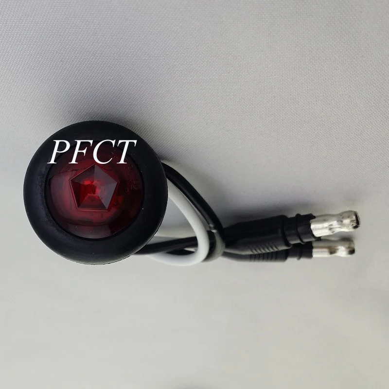 12V Мини Круглая пуля 2-проводной дизайн 3/4 &quot1 шт светодиодный габаритный фонарь