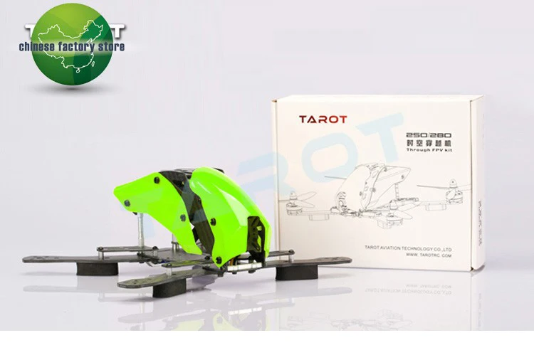 Tarot-rc аксессуары оригинального дрона Diy Fpv гоночный Дрон комплект мини рама robocat от Tarot 250 карбоновая рама части Tl250h Квадрокоптер