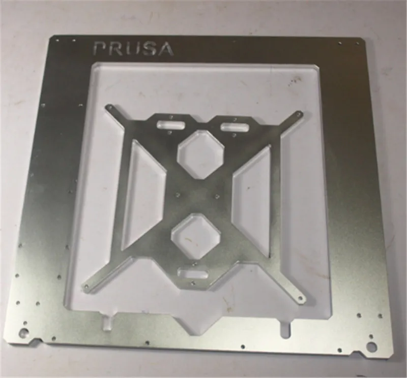 Prusa i3 ремонт 6 мм комплект алюминиевой рамы черный/серебристый/красный/золотой