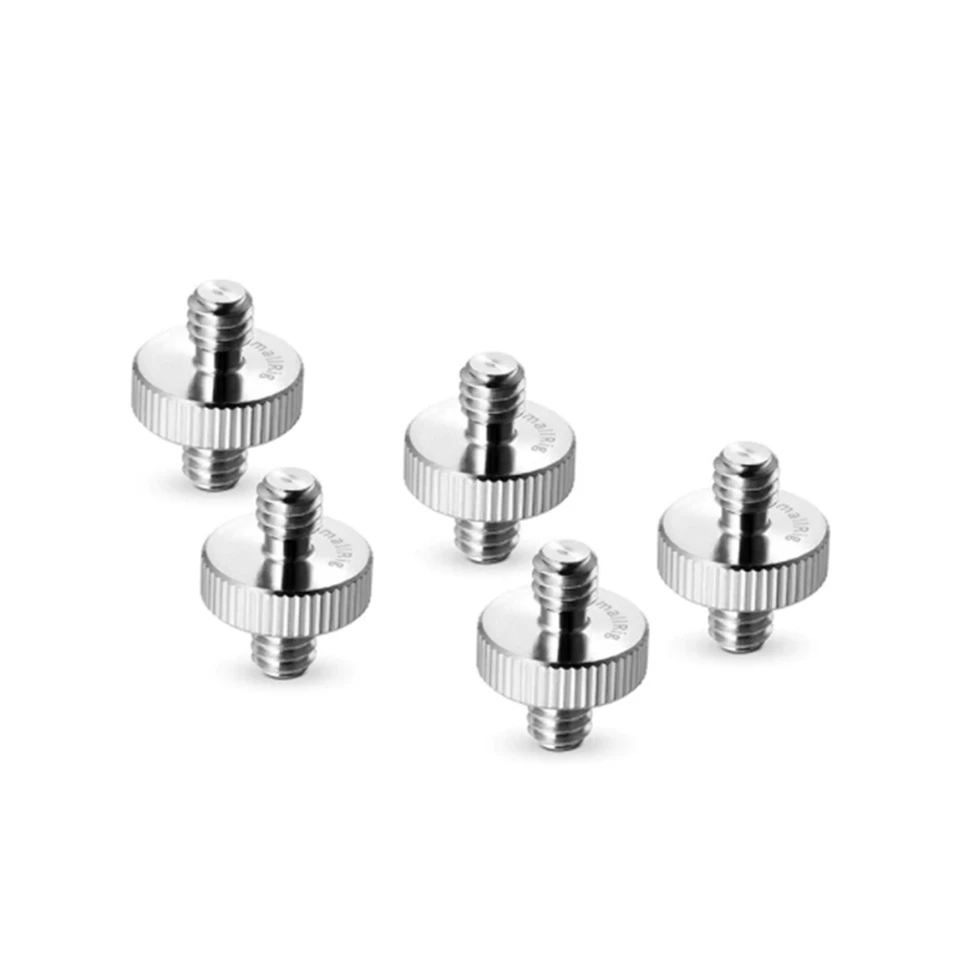 SmallRig 1/" до 1/4" резьбовой двойной головкой из нержавеющей стали винт, упаковка из 5-1879