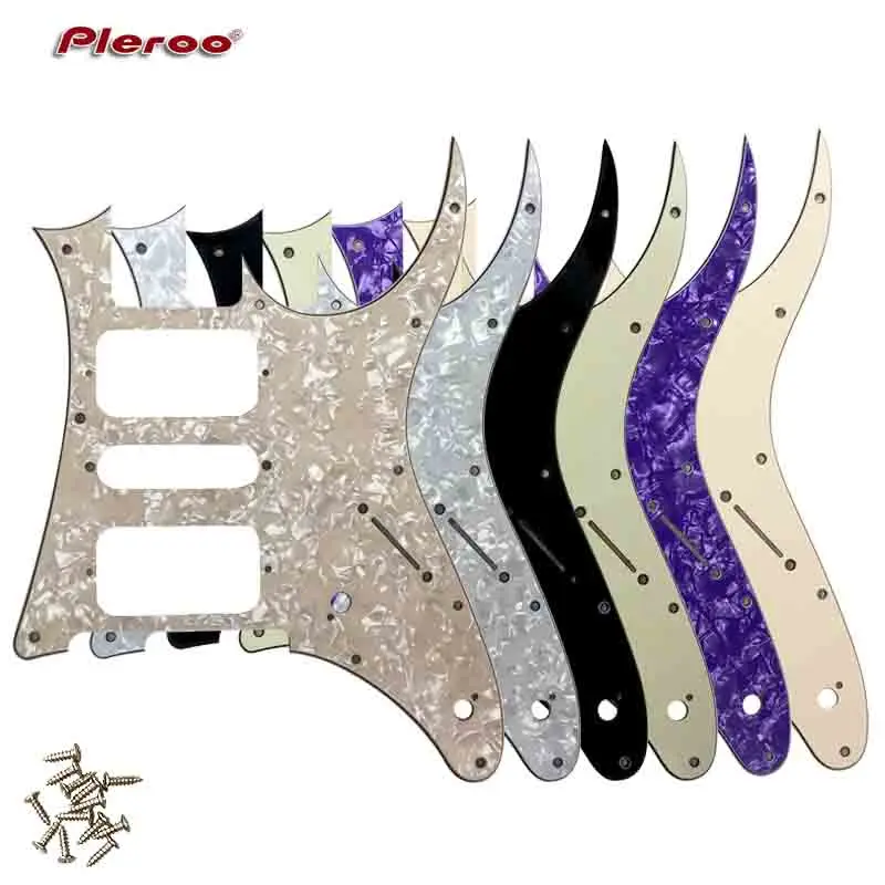 Pleroo Custom Guitar Parts - For MIJ Ibanze GRG 250 Pickguard HSH Humbucker Pickup Scratch Plate Replacement | Спорт и развлечения