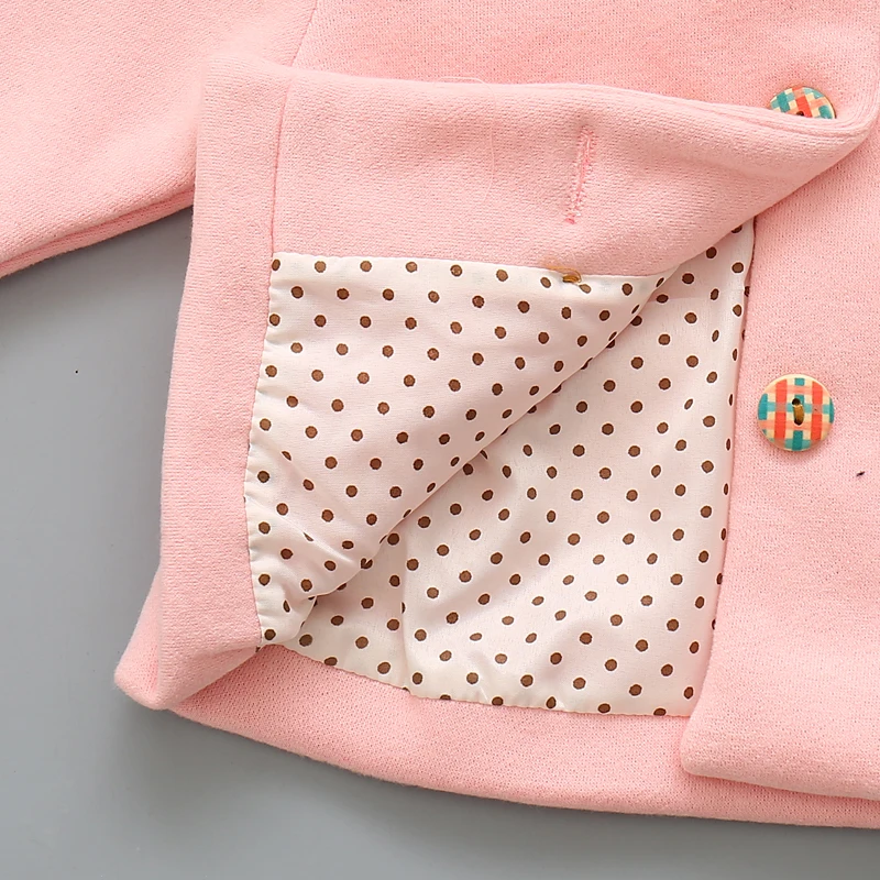 BibiCola/новая зимняя детская теплая верхняя одежда для маленьких девочек куртка с