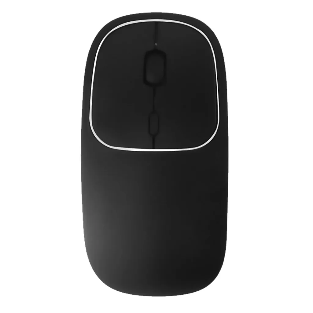 Беспроводная bluetooth-мышка VOBERRY перезаряжаемая 2,4 ГГц, металлическая Бесшумная Двухрежимная оптическая мышь 1600 dpi, точное расположение IC