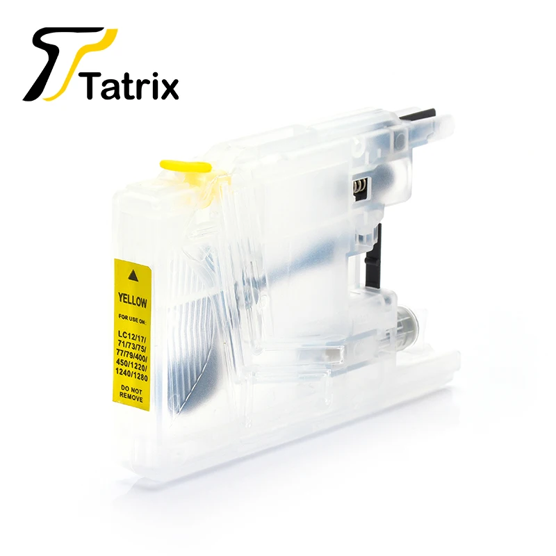 Заправляемые чернила Tatrix LC12 LC17 LC71 LC73 LC75 LC1240 LC1280 картридж для BROTHER MFC J6510DW J6710 J6910DW