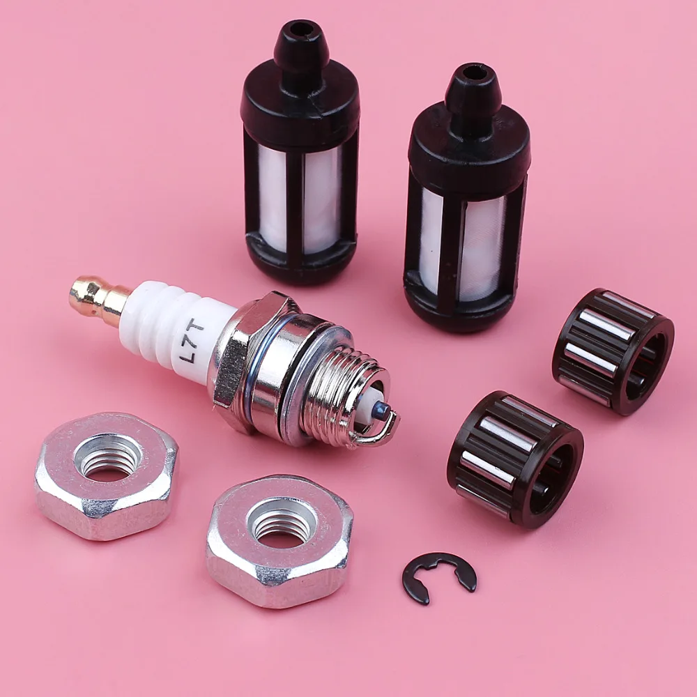Fuel Filter Bar Nut Piston Needle Bearing Spark Plug Kit For Stihl MS660 MS640 066 064 Chainsaw Replacement Parts | Инструменты