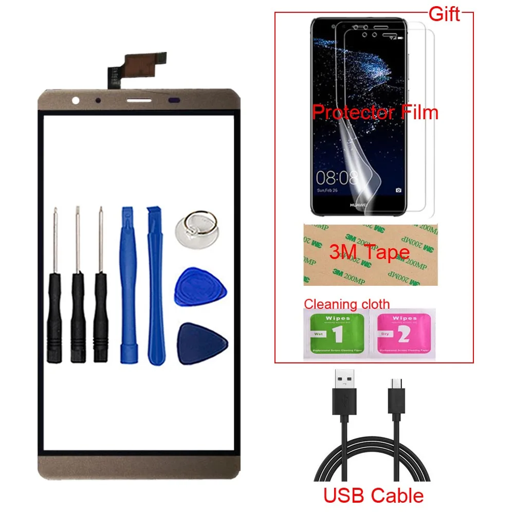 6,0 ''Сенсорное стекло для мобильного телефона Leagoo Shark 1 сенсорный экран стекло дигитайзер панель объектив сенсор инструменты подарок