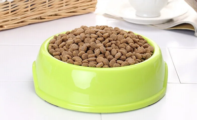 Портативная пластиковая миска кормушка для собак и щенков|bowl pet|anti chokedog bowl |