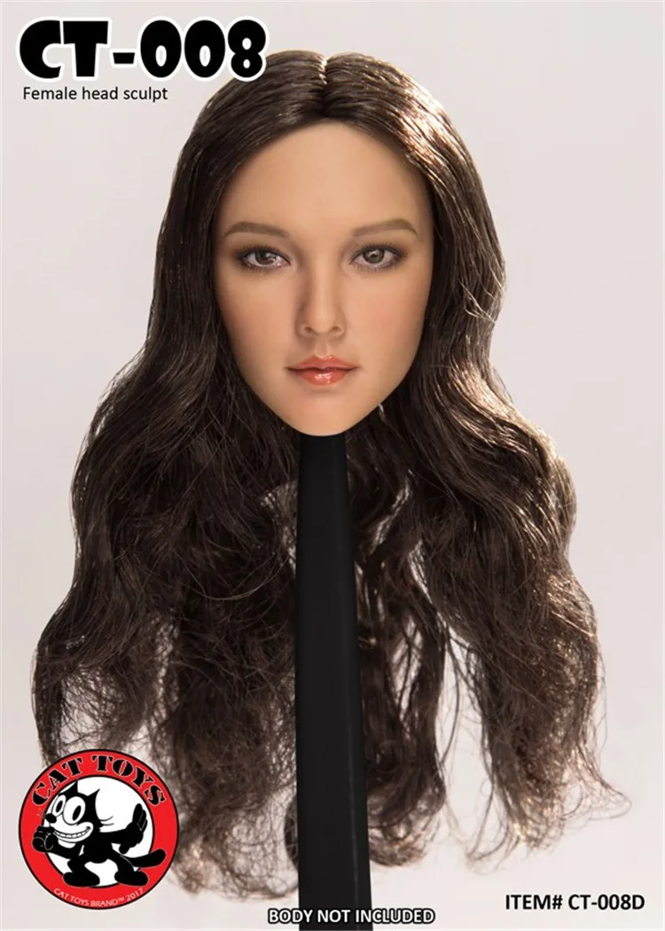 1/6 азиатские женские головы лепки для PH TBL JIAO кукла UD ND LD 12 дюймов Коллекционная