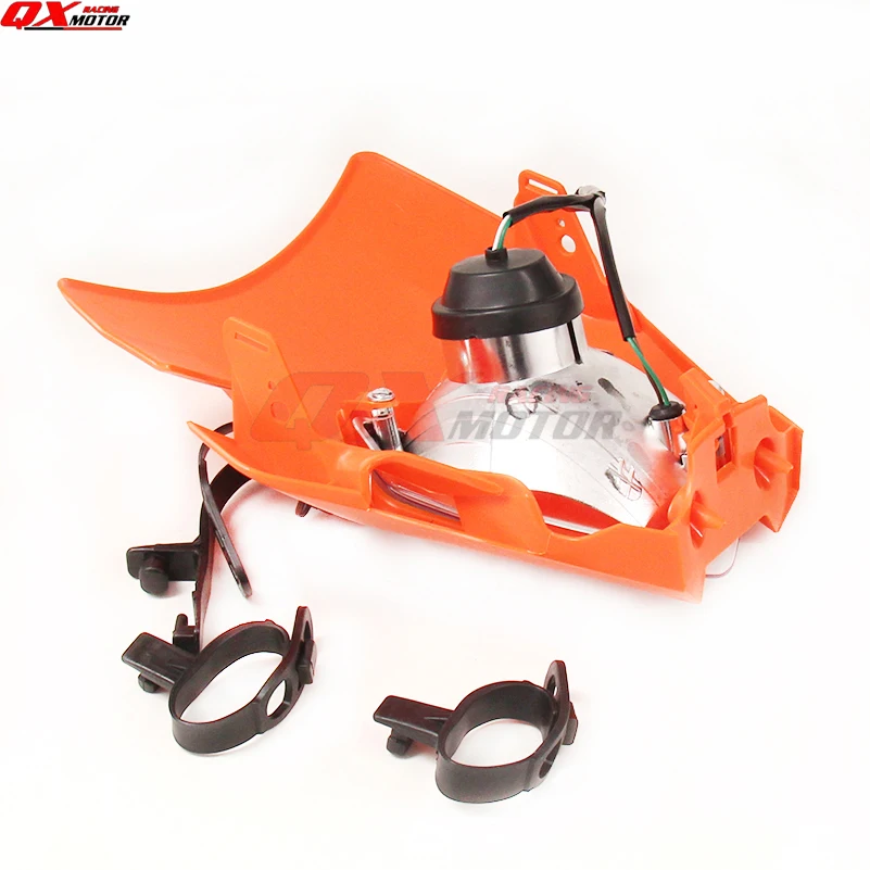 Белый Универсальный фары для автомобиля ktm SX EXC XCF SXF SMR Мотокросс Байк супермото