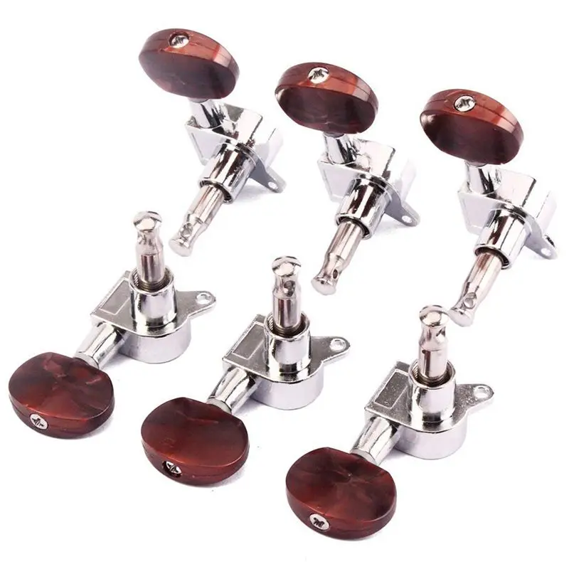 3л 3R хром тюнер ключ для электрической/акустической гитары | Спорт и развлечения