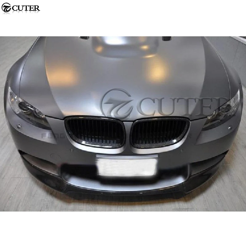 E92 M3 спойлер для переднего бампера из углеродного волокна BMW комплект кузова