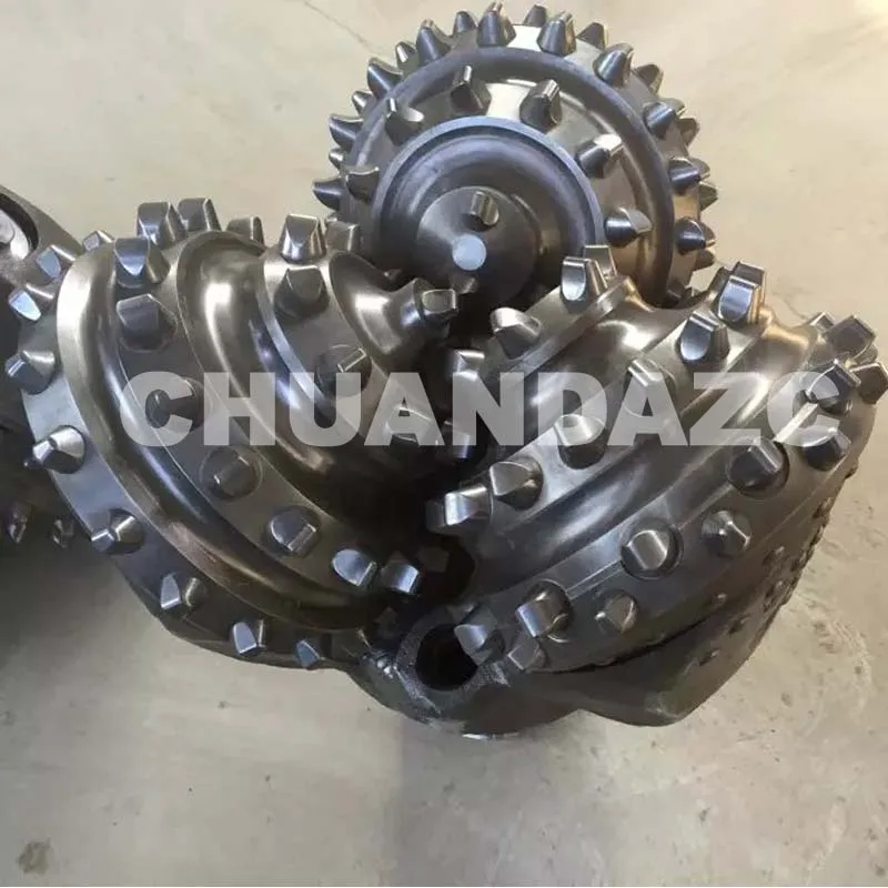 Трехшарошечное сверло API 15 1/2 дюйма TCI/вставное трехшарошечное оборудование для