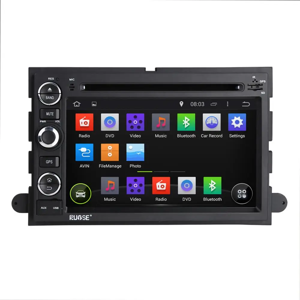 Камера + 8 Г Карта Android 4.4 Авторадио Gps-навигация DVD Стерео для Ford Fusion Край Focus F150 F250