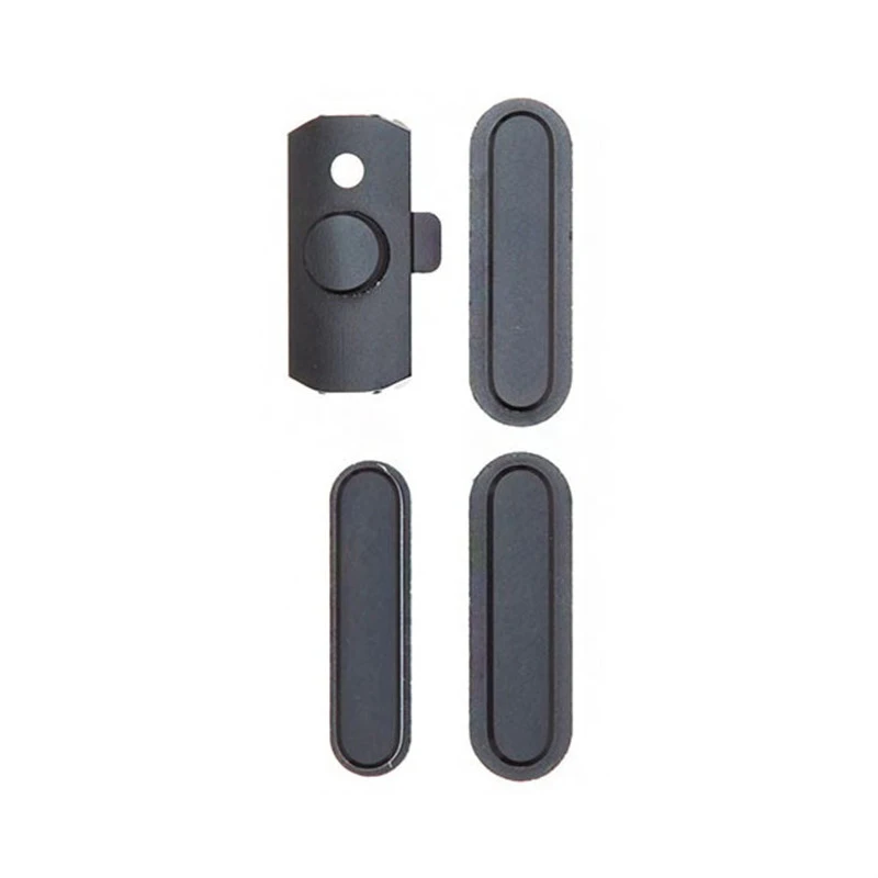 

5sets/lot 100% black Mute Button + Volume + On Off Power Switch Side Buttons Replacement Set for Apple iPad mini