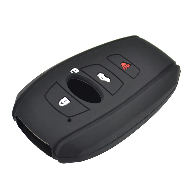 AX 4 Button For Subaru BRZ Forester Impreza STi WRX XV Crosstrek Legacy Outback 2015 2018 Silicone Remote Key Case Shell Cover|Футляр для