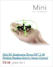 XG181H Мини RC 2,4G Радиоуправляемый квадрокоптер беспилотный самолет с режимом удержания высоты Безголовый 3D переворачивается для детей подарок