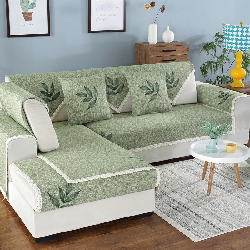 Чехол для дивана наволочка хлопковый/льняной чехол секционного 1 шт. дома|Чехлы