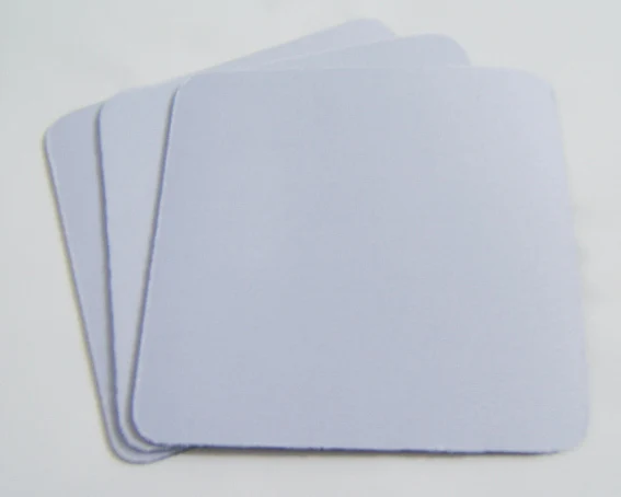 Квадратный термотрансферный коврик оптовая цена 10 шт./лот 4*4*0 08 дюйма чистый