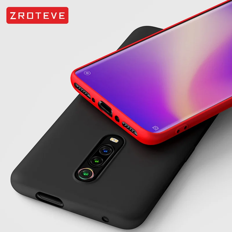 ZROTEVE Cover For Xiaomi Redmi K20 Pro Case Slim TPU Liquid Silicone Back Xiomi |